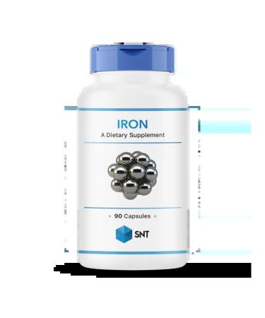 SNT Iron bisglycinate 36 mg anemia 90 capsules - Buy Online on GoSupps.com