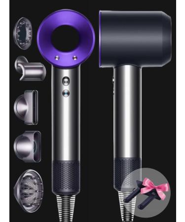 Leafless hair dryer Hair hair dryer Powerful with nozzles