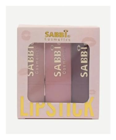 SABBI Set of persistent matte lipsticks for the lip 3B1 tone in - Buy Online on GoSupps.com