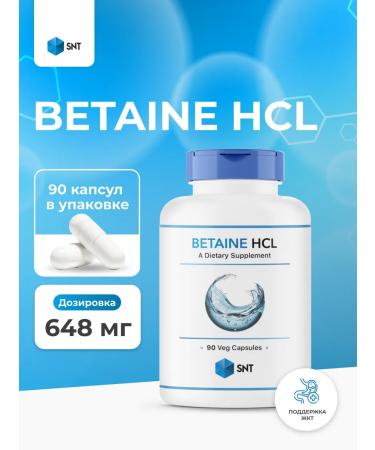 SNT Betain betained hydrochloride 90 capsules