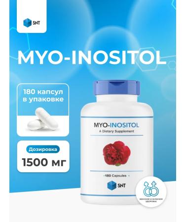 SNT Myo-Inositol Mio Inositol 180 capsules of 1500 mg