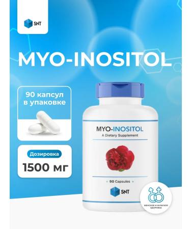 SNT Myo-Inositol Mio Inositol 90 capsules of 1500 mg
