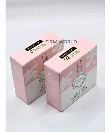 FIRM WORLD Facial powder matting compact yara tone # 01 - Buy Online on GoSupps.com