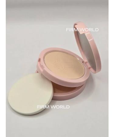 FIRM WORLD Facial powder matting compact yara tone # 01 - Buy Online on GoSupps.com