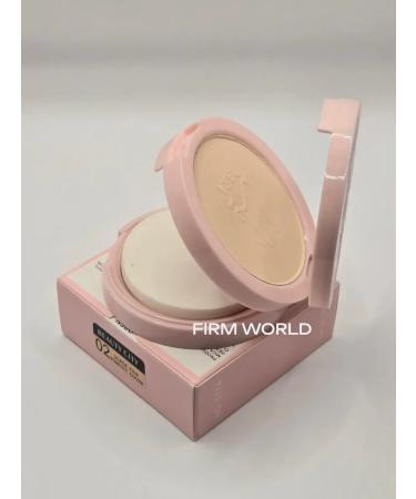 FIRM WORLD Facial powder matting compact yara tone No. 02 - Buy Online on GoSupps.com