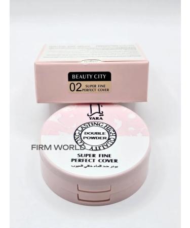FIRM WORLD Facial powder matting compact yara tone No. 02 - Buy Online on GoSupps.com