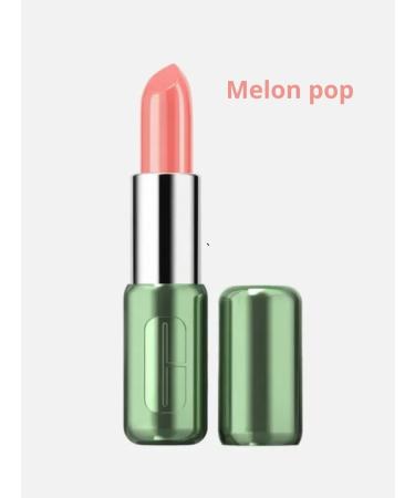 Clinic Lipstick for the lips. Longwear Lipstick. Melon Pop