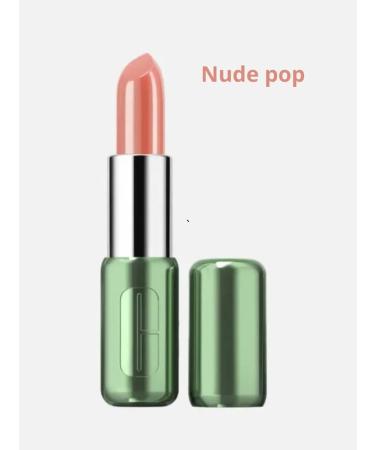 Clinic Lipstick for the lips. Longwear Lipstick. Nude pop