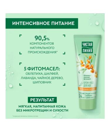 Clean line Feet cream Intensively nutrition 75 ml - Buy Online on GoSupps.com