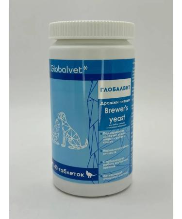 Globalvet Globalvit Brewer's Yeast Beer yeast with garlic 140 tab