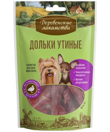 Country delicacies Slices duck Droding Dogs Mini-Porode 55g