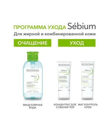 Bioderma Sebium h2o micellar water for oily skin (pump) 500 ml - Buy Online on GoSupps.com