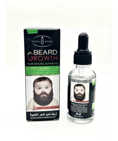 Beard Growih Oil for the growth of a beard and mustache