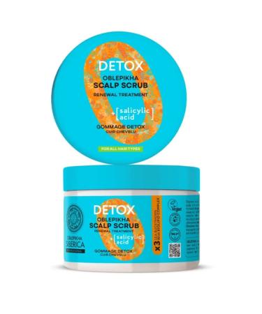 Natura Siberica Scrub for scalp cleansing sea buckthorn 400 g - Buy Online on GoSupps.com