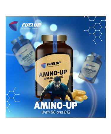 FuelUp Amino-up 600 mg 240 US capsules - Buy Online on GoSupps.com