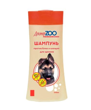 DoctorZOO Flea shampoo for puppies 250ml - Buy Online on GoSupps.com