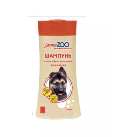 DoctorZOO Flea shampoo for puppies 250ml - Buy Online on GoSupps.com