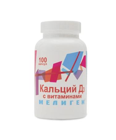 Meligen FP ZAO Calcium D 3 with vitamins Meligen 100 pcs. Capsules 1UP