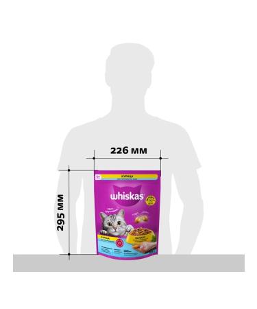 WHISKAS Feed for sterilized cats chicken and pillows 800g - Buy Online on GoSupps.com