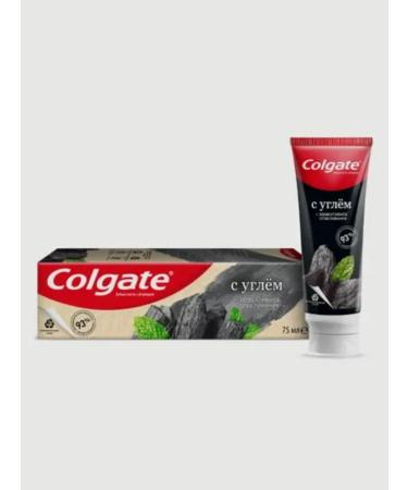 COLGATE Toothpaste Naturals blew. with coal 75 ml x 4 pcs - Buy Online on GoSupps.com
