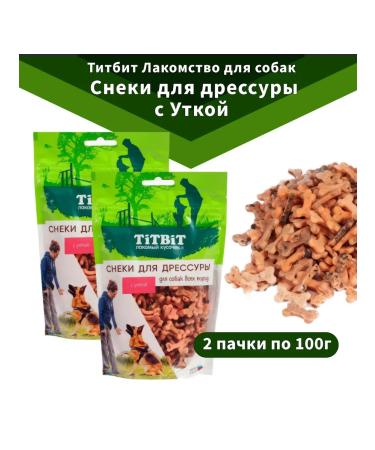 TiTBiT Snings for dog dressing with a duck 2x100g