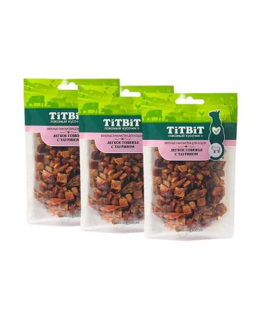 Titbit Light beef with taurin cats 3x25g - Buy Online on GoSupps.com