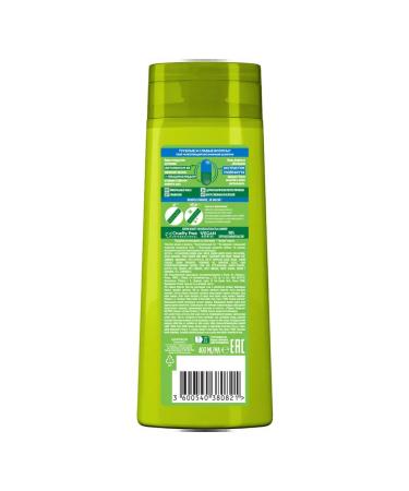 Garnier Hair shampoo Fructis 2v1 strength and shine 400ml - Buy Online on GoSupps.com