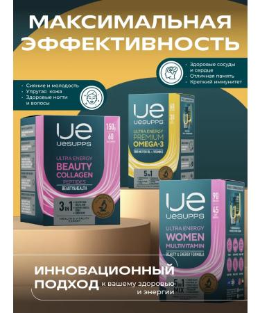 UESUPPS Vitamins for women 60 Ultra Energy tablets - Buy Online on GoSupps.com