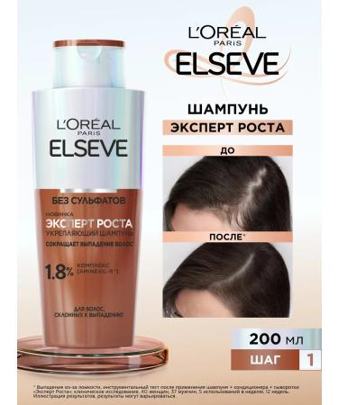 L'Oreal Paris Hair shampoo Elseve Growth Expert