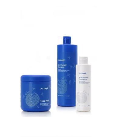 Concept Hair shampoo Nutri Keratin Restoration 300ml - Buy Online on GoSupps.com