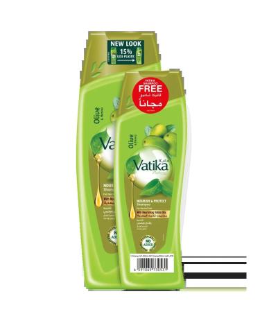 Dabur Vatika hair shampoo Nourishing 400ml+200ml - Buy Online on GoSupps.com