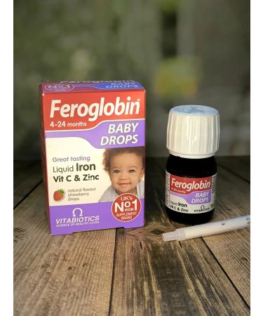 Vitabiotics Feroglobin Baby Drops 30 ML Vitabiots