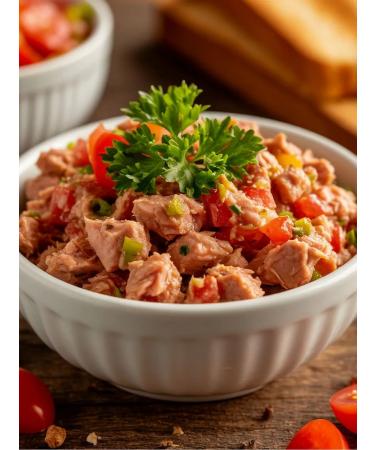 Fortuna Tuna in natural oil chopped 8pcs in 185g - Buy Online on GoSupps.com