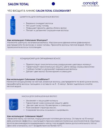 Concept Salon Total Colorsaver hair mask 500 ml - Buy Online on GoSupps.com