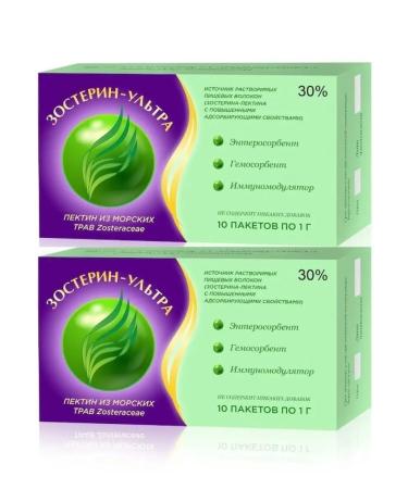 Zosterin-Ultra Zosterin ultra 30% sorbent dietary supplement from poisoning allergies 2 pcs - Buy Online on GoSupps.com