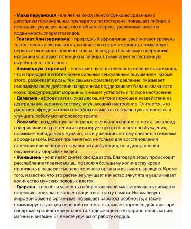 VitAptekaru MIX plant extracts to raise libido - 120 pcs - Buy Online on GoSupps.com