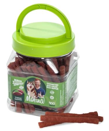 Molina A treat for dogs of all breeds of sticks duck 400 g - Buy Online on GoSupps.com