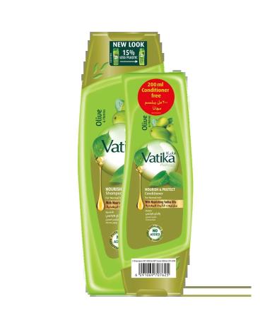 Dabur Vatika shampoo 400 ml + air conditioning 200 ml nutrition - Buy Online on GoSupps.com