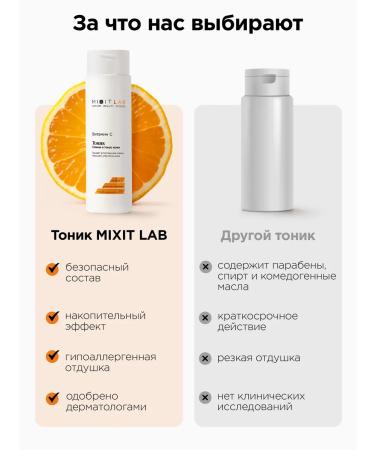 MIXIT Tonic "radiance and tone" with vitamin C Lab - Buy Online on GoSupps.com