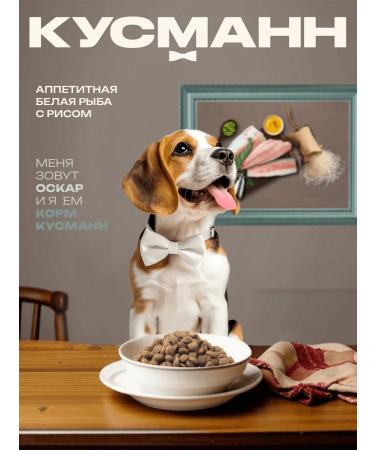 KUSMANN Dry food for puppies with fish monobogol hypoallergenic 5 kg - Buy Online on GoSupps.com