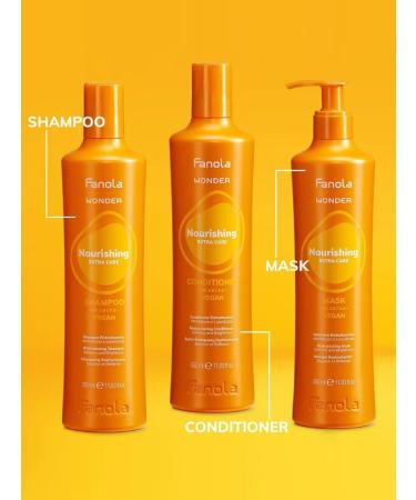 Fanola Restoring hair shampoo Wonder nourishing - Buy Online on GoSupps.com