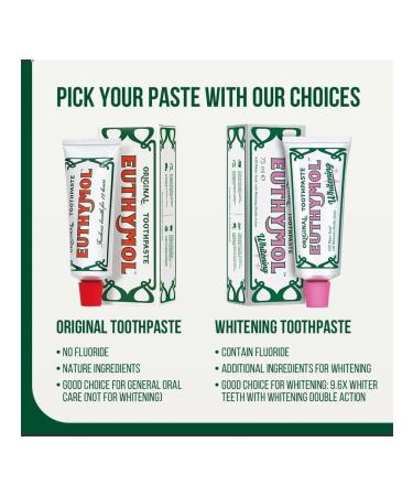 Euthymol Toothpaste without fluorine 75ml - Buy Online on GoSupps.com