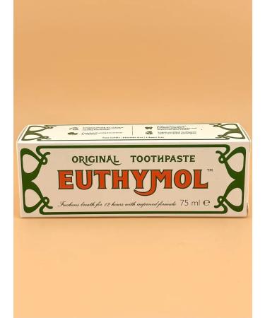 Euthymol Toothpaste without fluorine 75ml - Buy Online on GoSupps.com