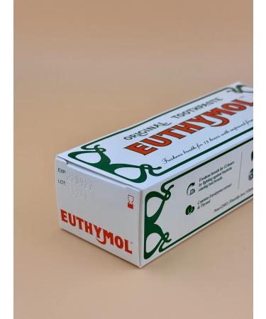 Euthymol Toothpaste without fluorine 75ml - Buy Online on GoSupps.com