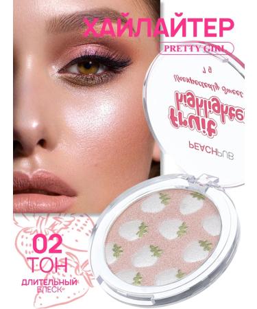 PrettyGirl Highlighter for the face and body tone 02