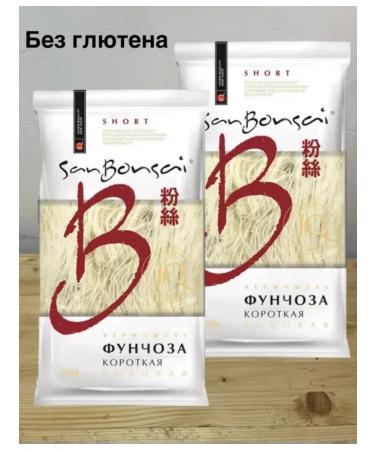 Vermichel Sanbonsai Funchosa Bobovaya short 2 in 200 grams