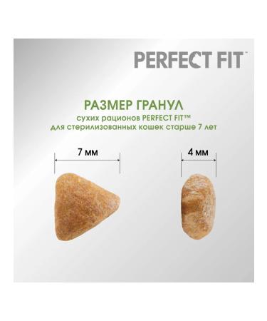 PERFECT FIT Dry food for the elderly sterile. cats with chicken 650g - Buy Online on GoSupps.com