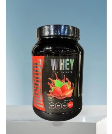 MUSCOOL Protein protein Whey Concentrate strawberries in chocolate 840g