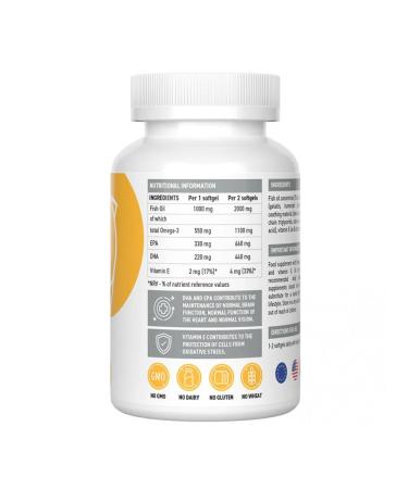 UltraSupps Omega-3 Premium Omega-3 60 capsules - Buy Online on GoSupps.com