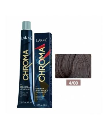 Lakme Chroma 4 00 Hair Cream Middle Branch 60 ml - Buy Online on GoSupps.com